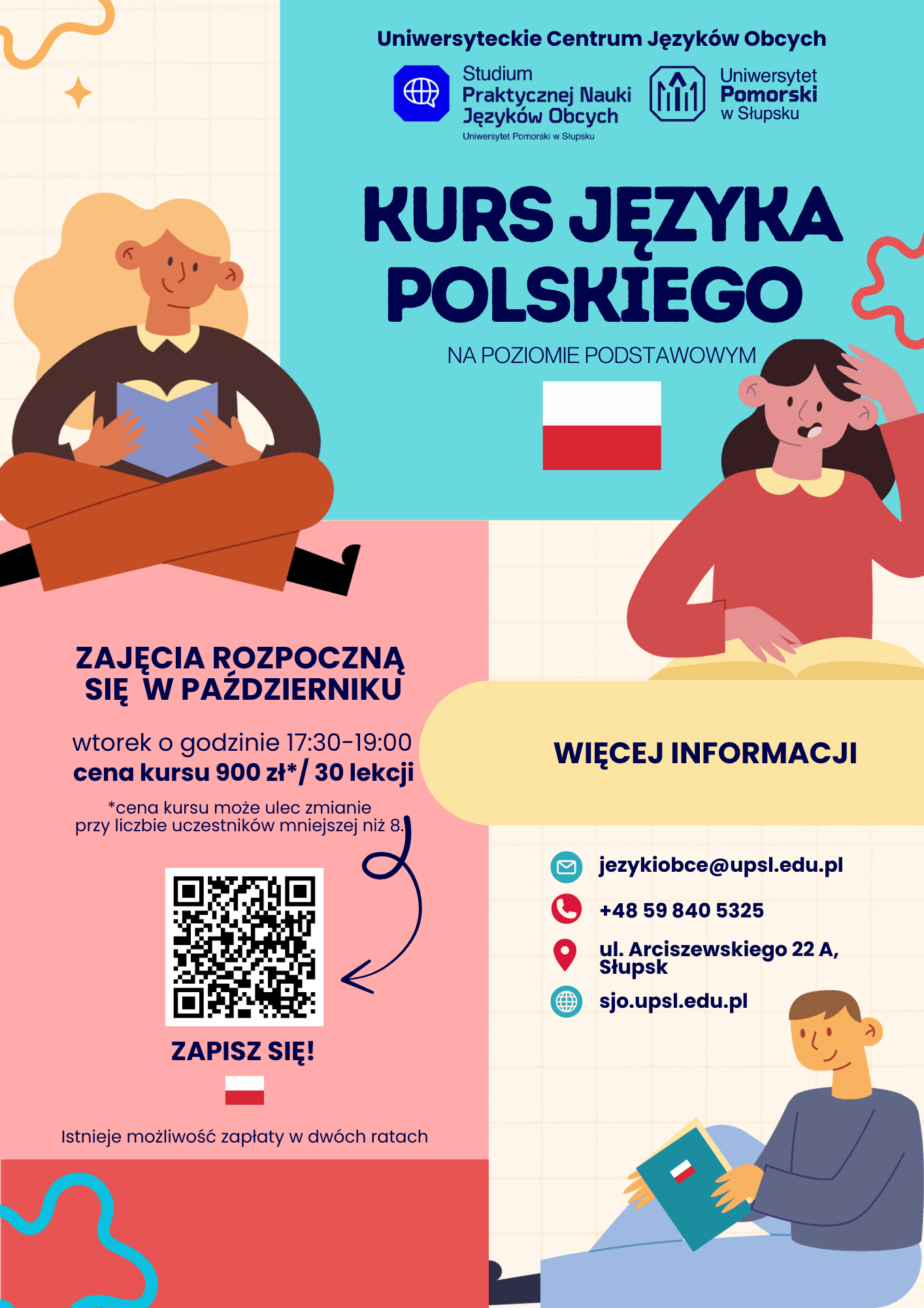 Kurs języka polskiego na poziomie podstawowym