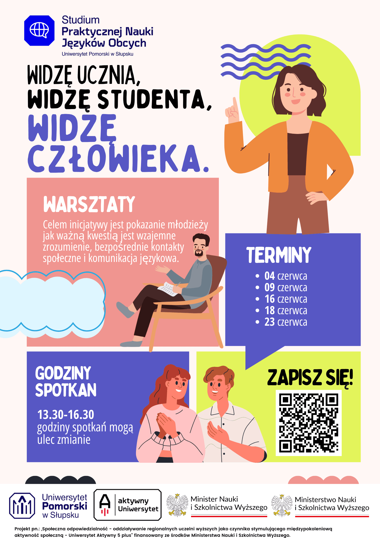 Warsztaty edukacyjno-integracyjne „Widzę ucznia, widzę studenta, widzę człowieka”