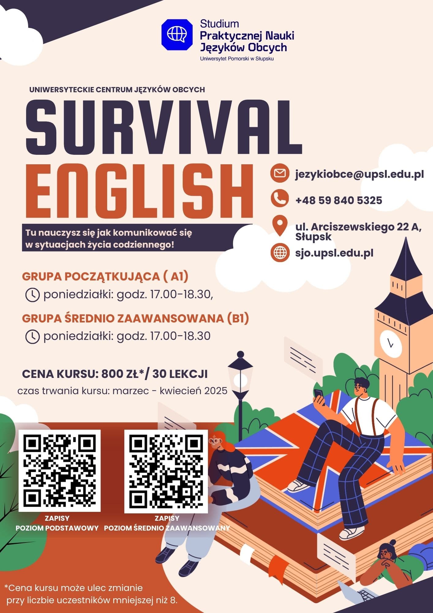 Uniwersyteckie Centrum Języków Obcych zaprasza na kursy językowe