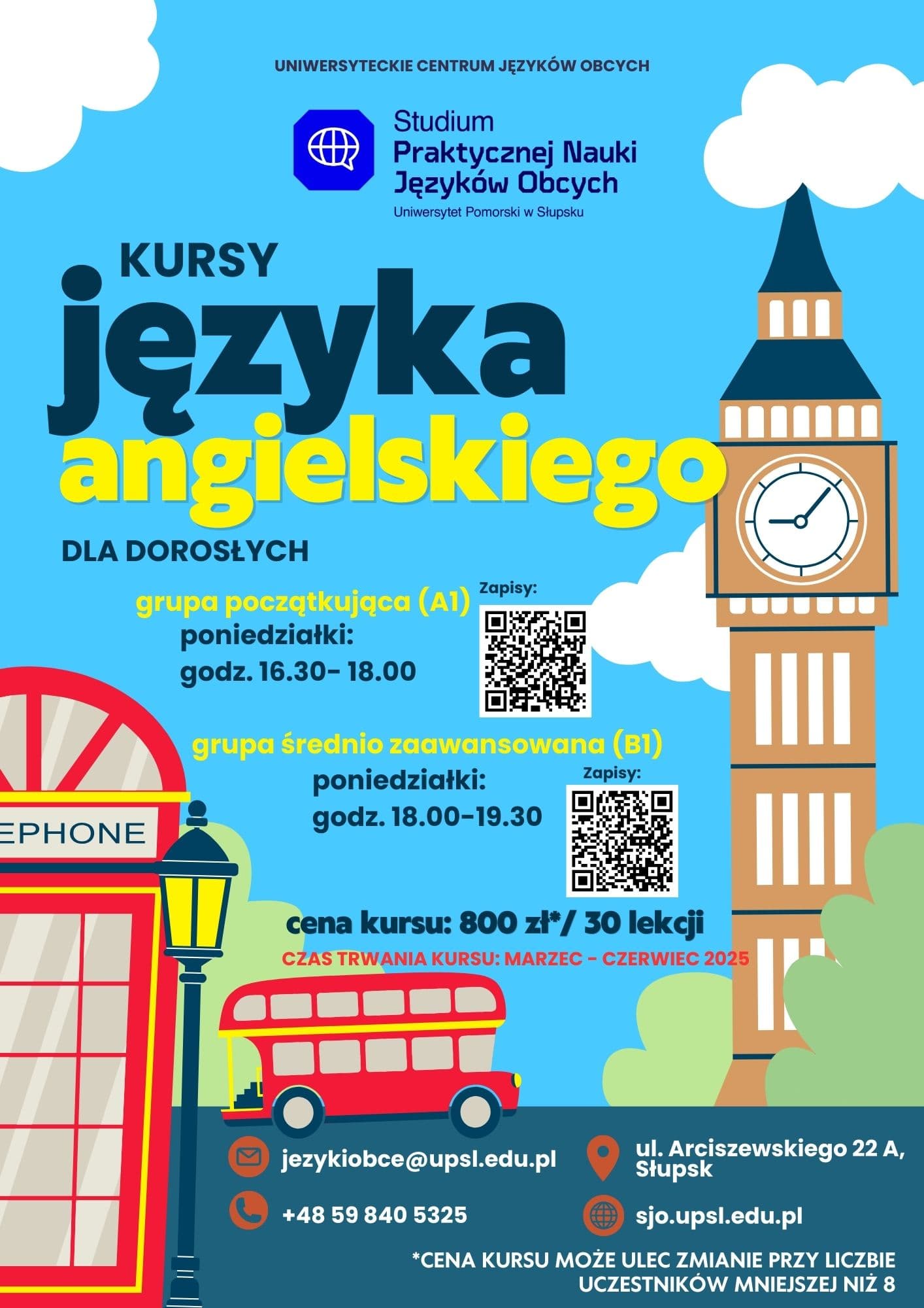 Uniwersyteckie Centrum Języków Obcych zaprasza na kursy językowe